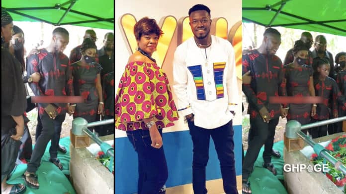 Reggie Zippy gets emotional as he bids farewell to his late mother (VIDEO)