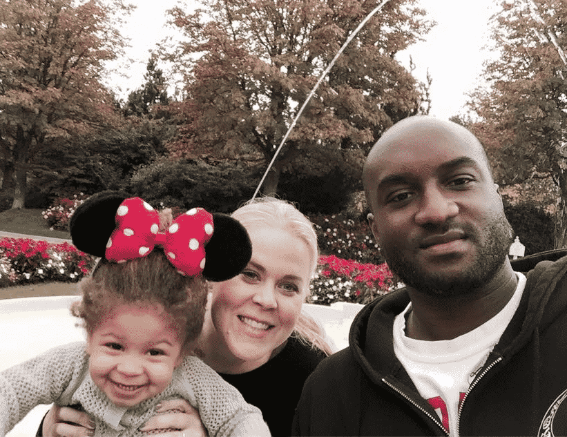 Beautiful photos of Virgil Abloh's wife and children surfaces online -  GhPage