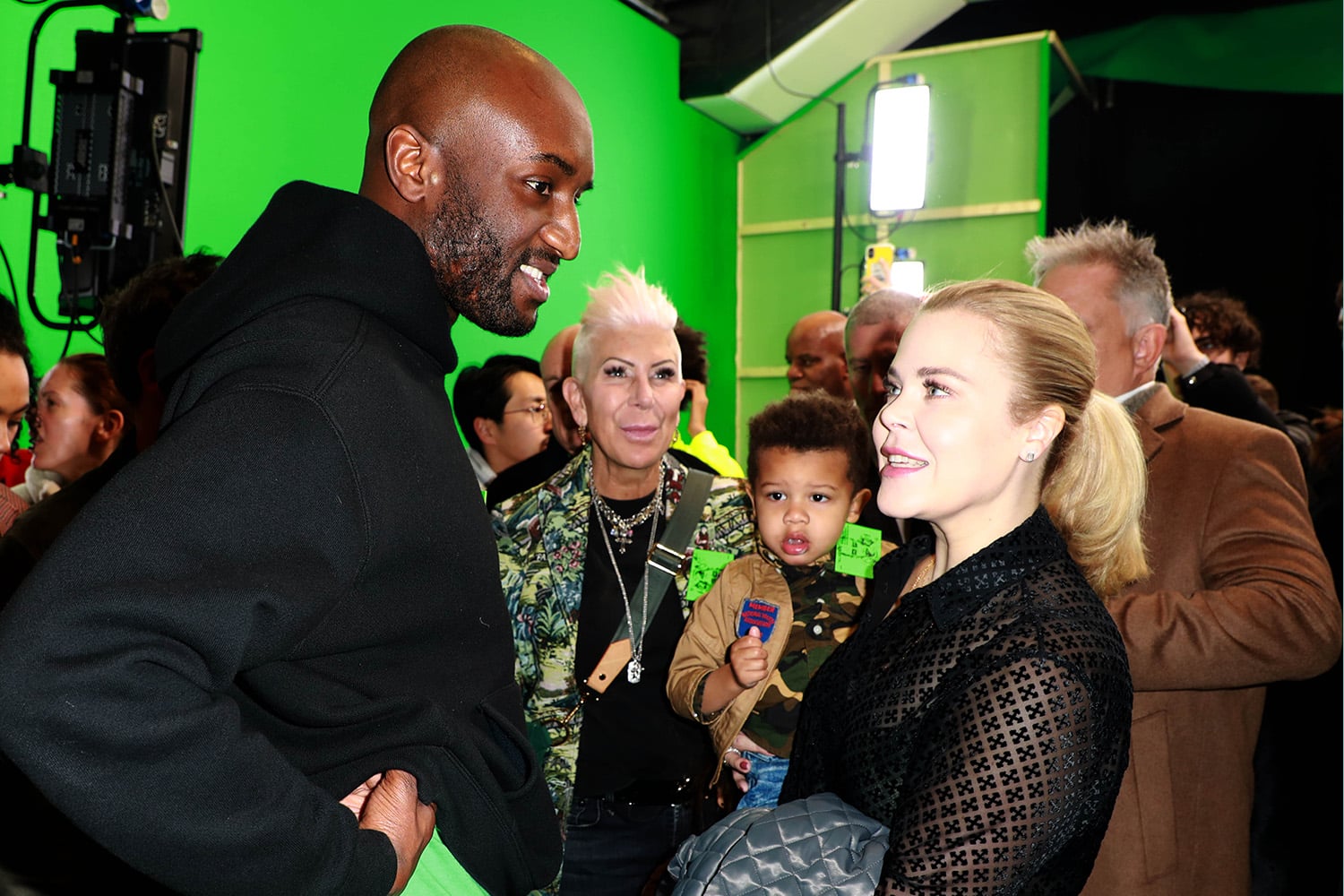 Beautiful photos of Virgil Abloh's wife and children surfaces online