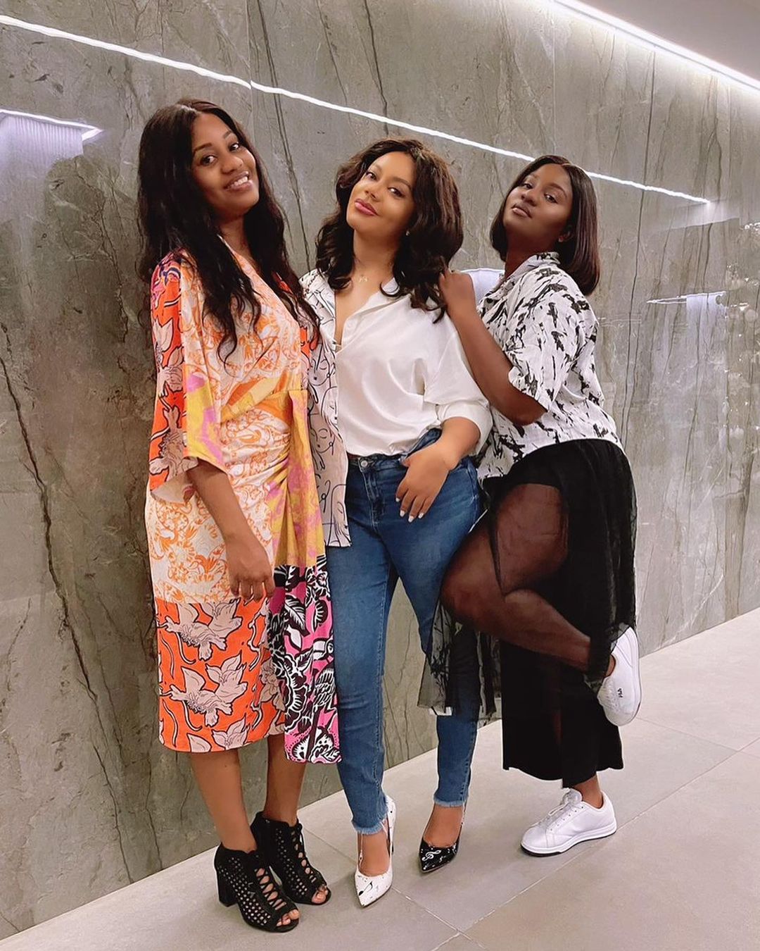 New photos of Nadia Buari and her two beautiful rich sisters surfaces