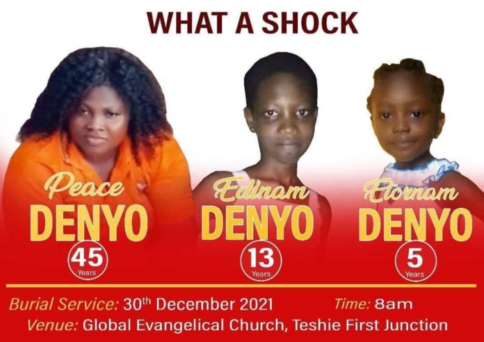 Sad! Mother & her two daughters aged 5 lose their lives in a gory accident after church (Photos)