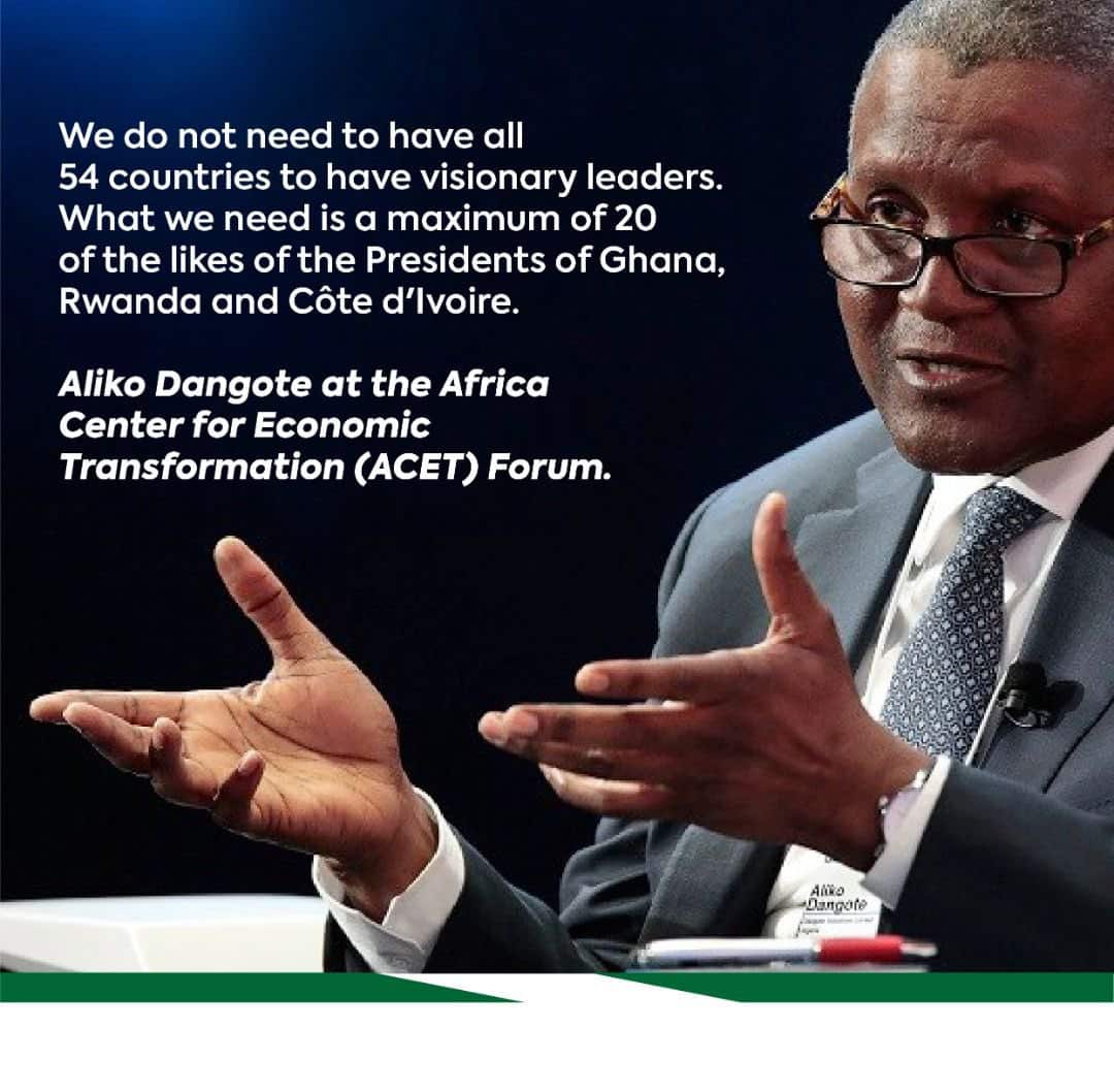 "Africa needs 20 leaders like President Akufo-Addo to develop" – Aliko Dangote