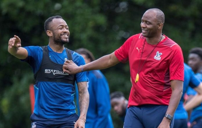 Jordan Ayew reveals Vieira's message to him at the start of the season which inspired his performance 