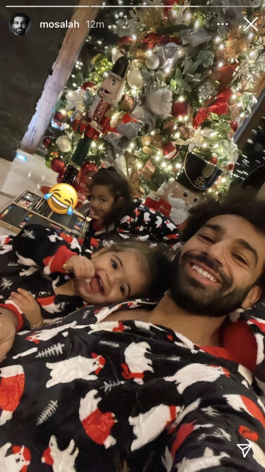 "It's haram" Muslims descends on Mo Salah for celebrating Christmas