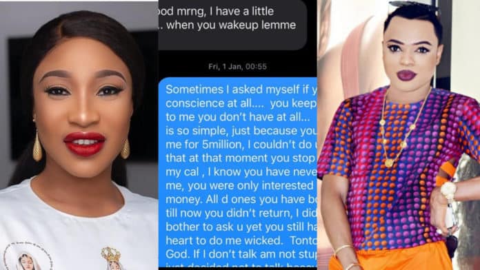Friends turned enemies: Bobrisky leaks the heated WhatsApp argument that ended their friendship 