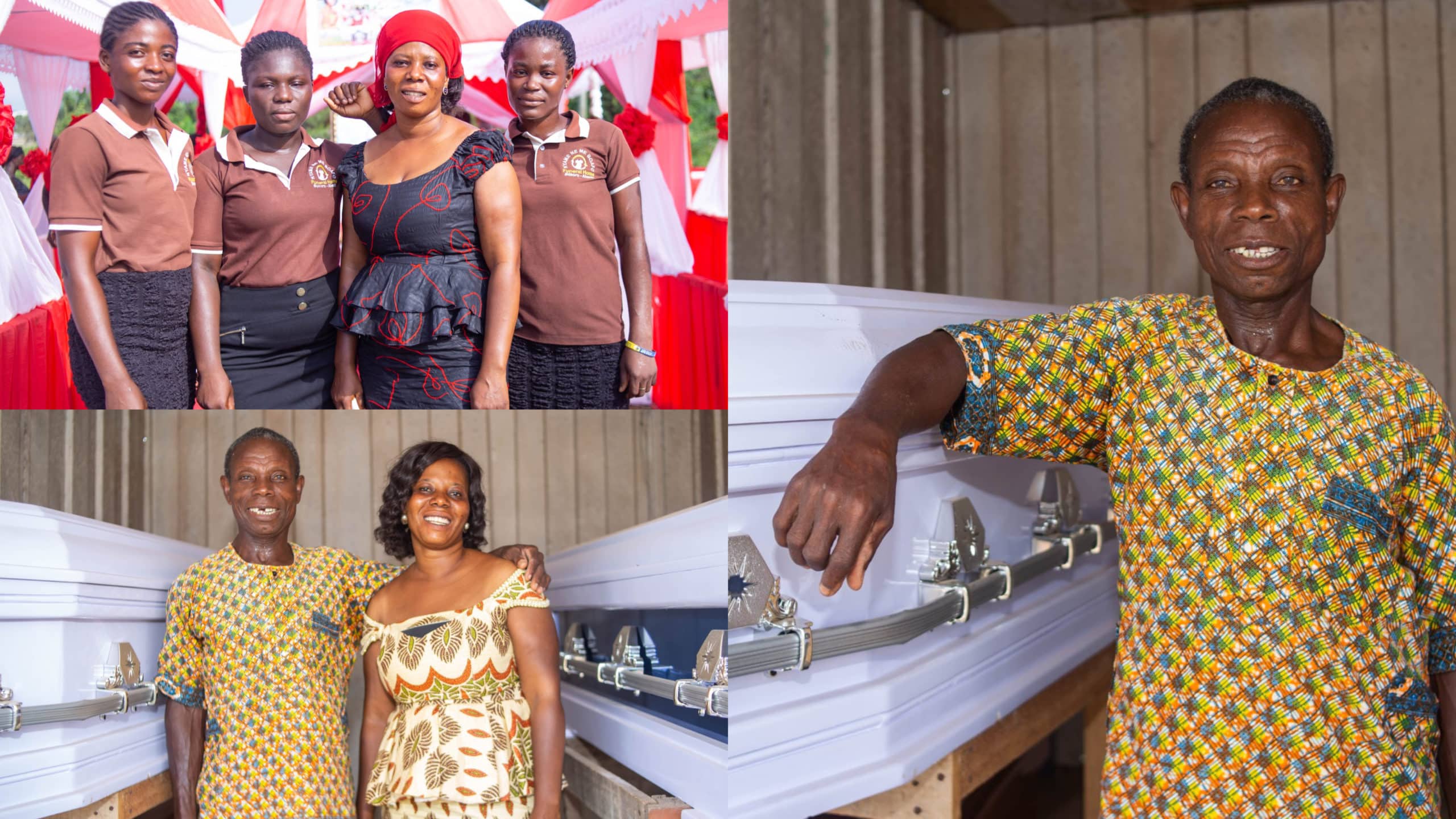 "My father makes the coffins, I dress the corpses" Meet the Ghanaian