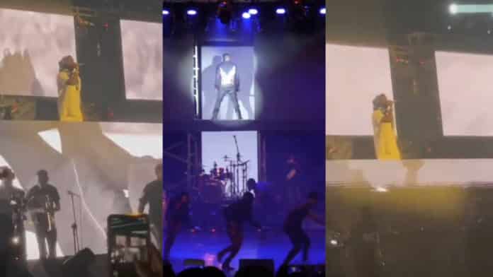 Stonebwoy mimics Sarkodie's style of entry at BHIM Concert 2021 [Watch]