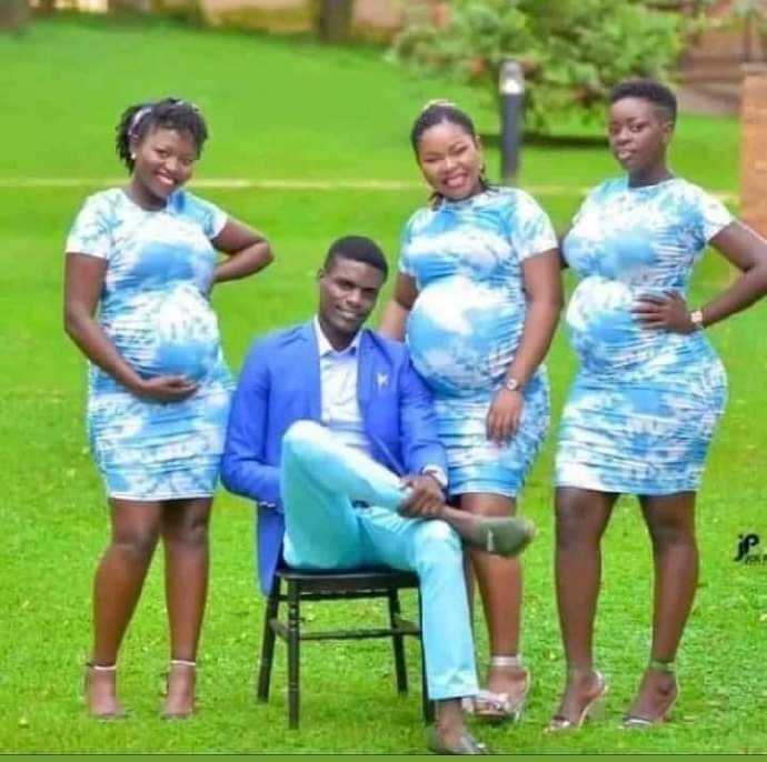 This is legendary:- Man set to marry 3 women he impregnated at the same time