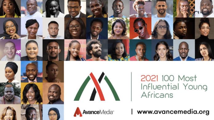 2021 100 Most Influential Young Africans list announced by Avance Media