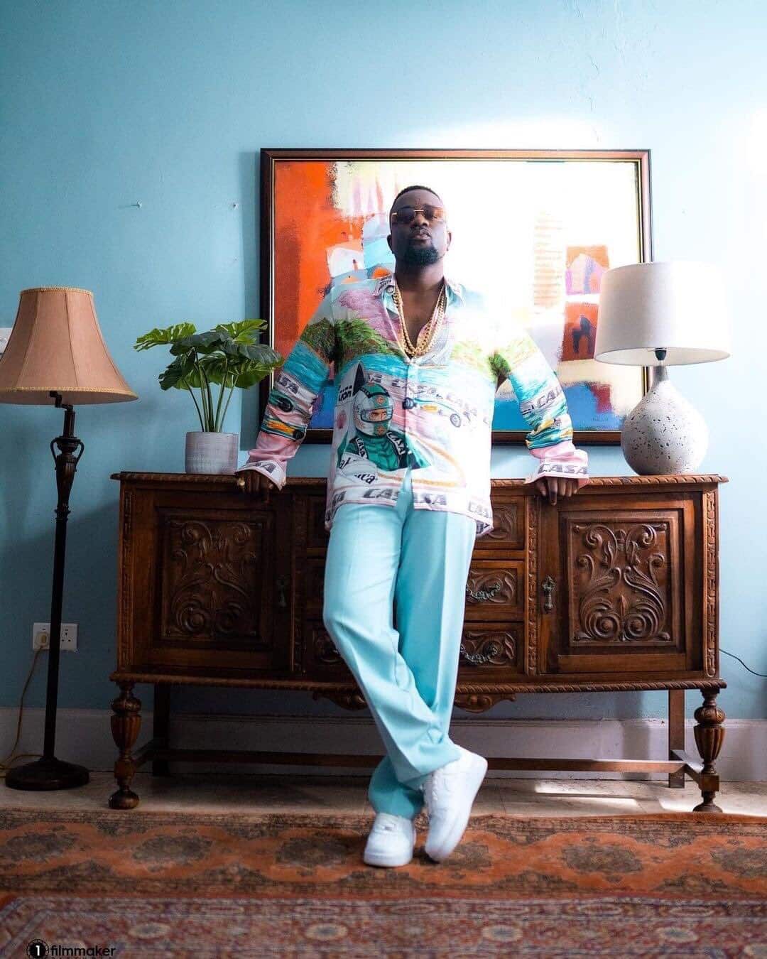 Did Sarkodie wear over $60K drip for his Non-Living Thing music video? - Breakdown 