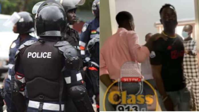 Armed police officers storm Accra FM, arrest journalists over illegal broadcast of AFCON