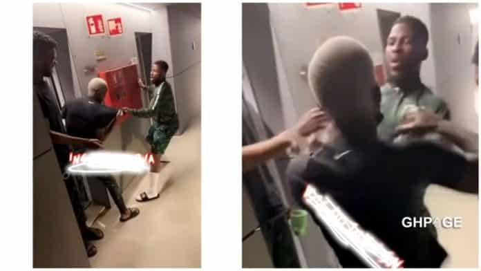 AFCON 2022: Two Nigerian players fight dirty in the hotel (Video)