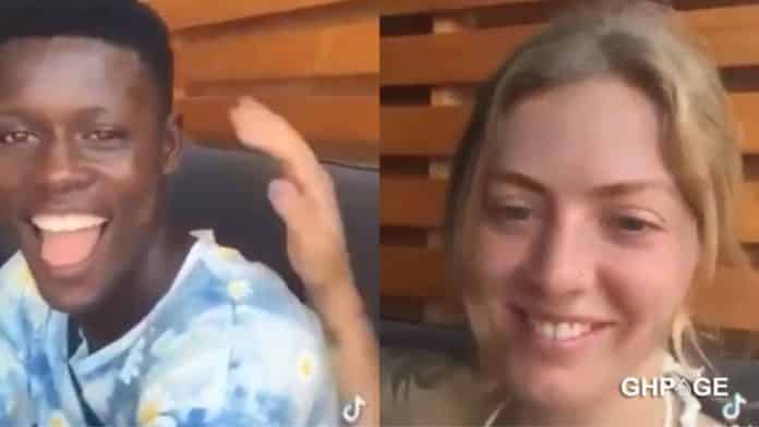 Rich American lady travels all the way from USA to Ghana just to meet her Ashaiman boyfriend she met on the internet