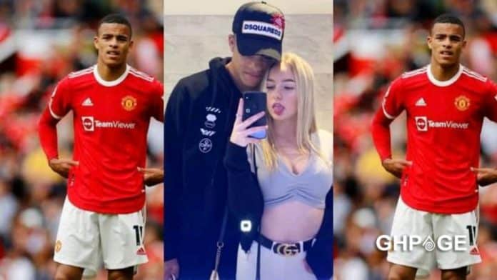 Man Utd star, Mason Greenwood arrested after his girlfriend dropped bloodied photos of herself bleeding after she denied him sex
