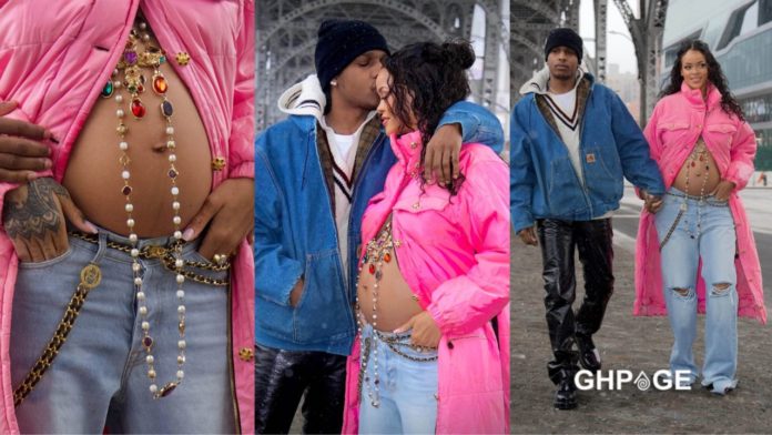 Rihanna & A$ap Rocky expecting their first child - Photos