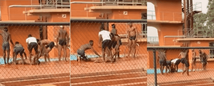 University of Ghana: Fresher gets drowned in pool while having fun with friends [Video]