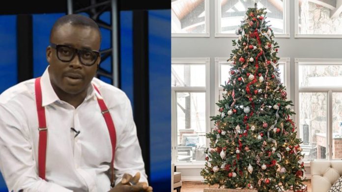 Ghanaians are heaving hot coals on the head of The Board Chairman of the Ghana Airport Company, Paul Adom Otchere, for spending GH¢34K on the Christmas tree.