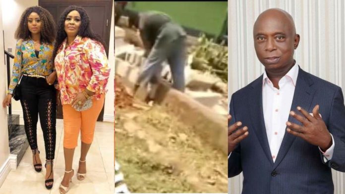 Regina Daniels’ mother, Rita allegedly exhumes corpses of his late parents for ritual purposes for Ned Nwoko [Video]