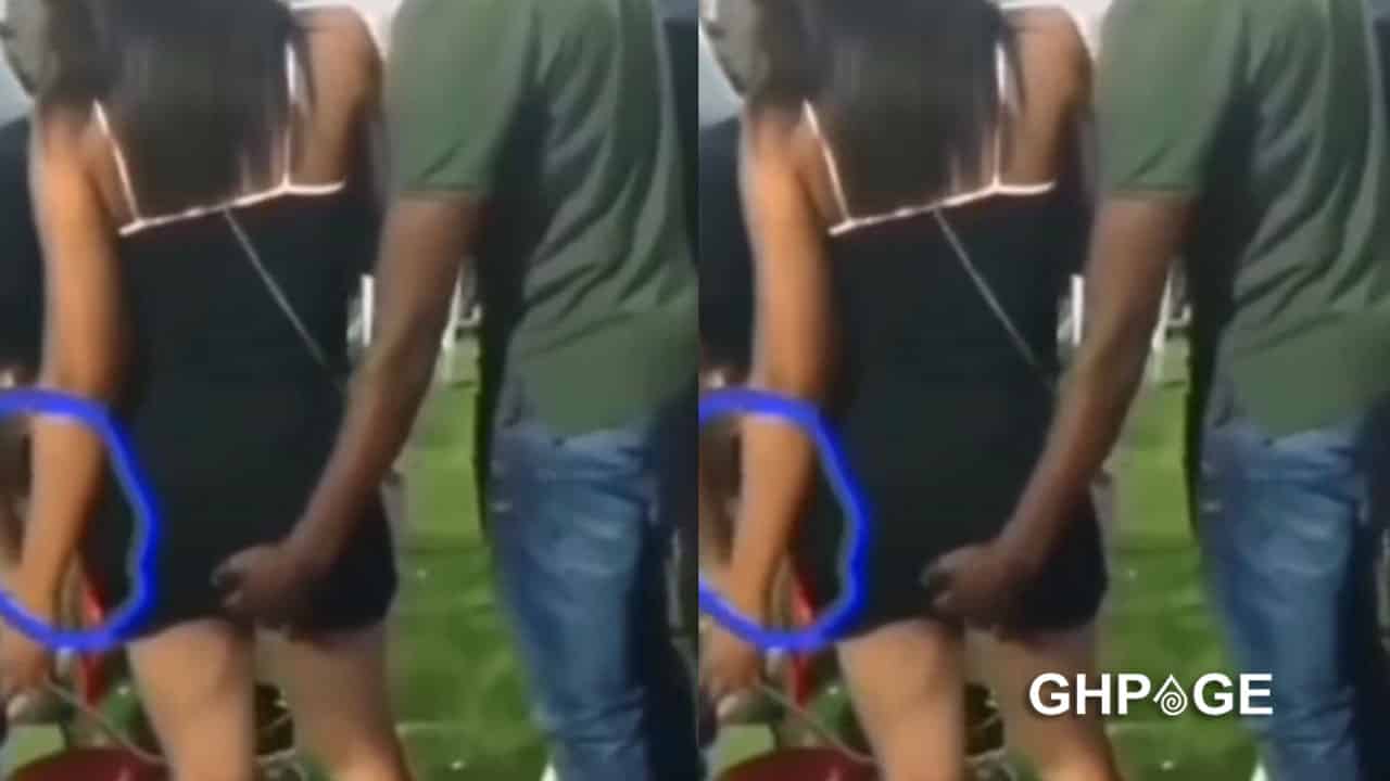 Man captured on video shamelessly fingering his friend's girlfriend in  public - Watch - GhPage