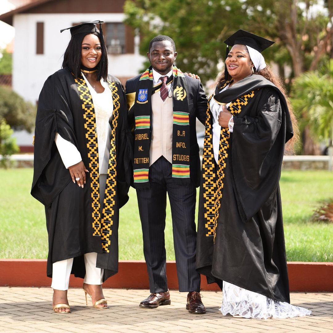 Jackie Appiah graduates from the University Of Ghana with a 1st class
