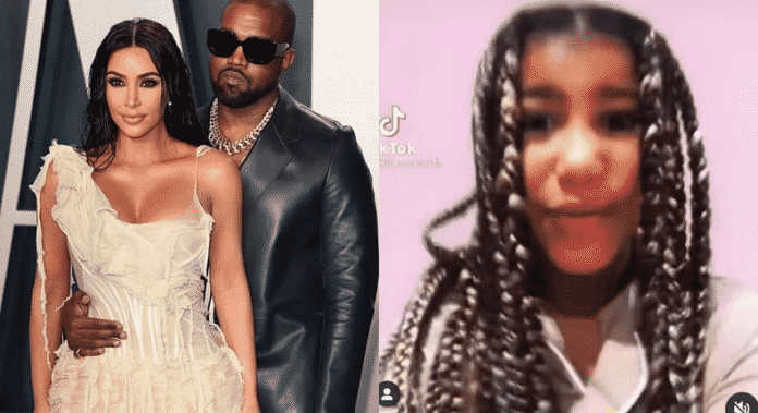 Kanye West and Kim Kardashian battle it out over their daughter North West's Tik Tok videos 