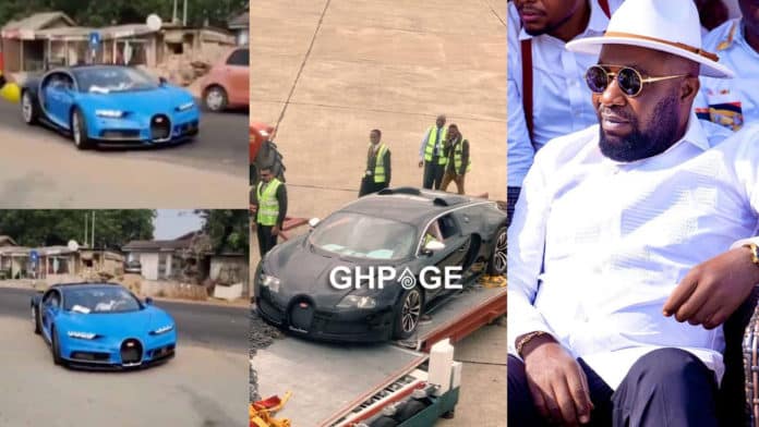 Bugatti in Ghana Kwame Despite