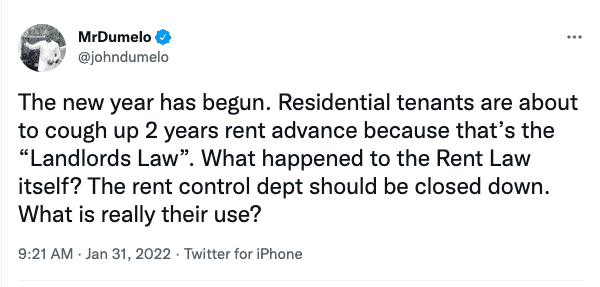 "Rent Control does nothing in Ghana, they are very ṳseless" - John Dumelo