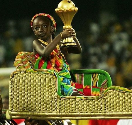 Remember the small girl who went viral in Ghana during 2008 Afcon? See how fast she has grown (photos)
