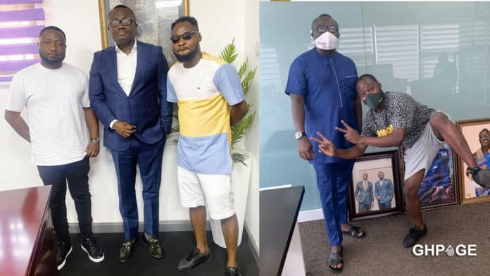 Funny Face visits Bola Ray to apologize for his actions