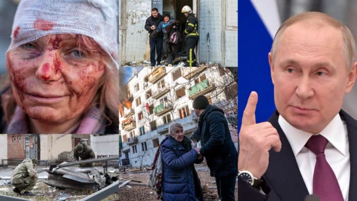 World War III? Photos and Videos from Russia's attack on Ukraine