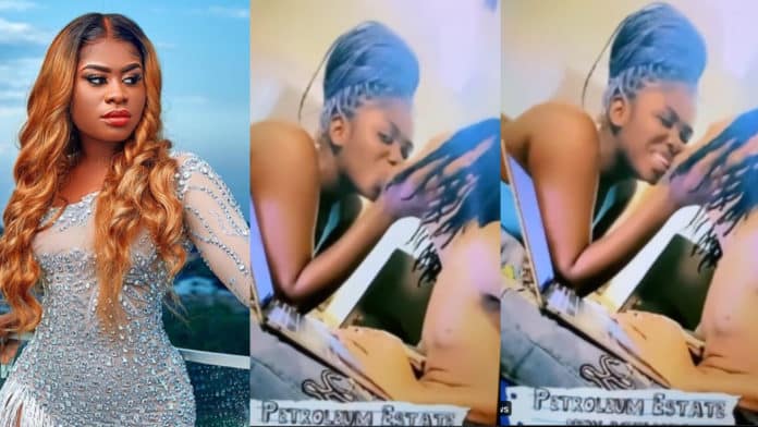 Yaa Jackson in a lovey-dovey moment with boyfriend as she unveils him on Val's Day [Video]