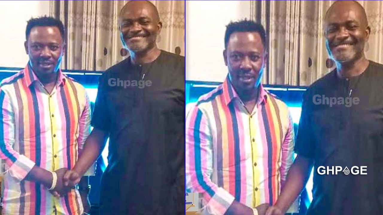 Nigel Gaisie & Ken Agyapong have finally smoked the peace pipe after clashing face to face (Video)