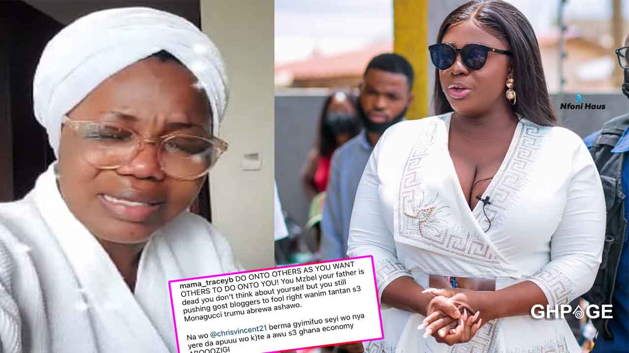 You will die a sudden death for attacking Tracey Boakye – MAMA TRACEYB goes hard on Mzbel & another Ghost Blogger