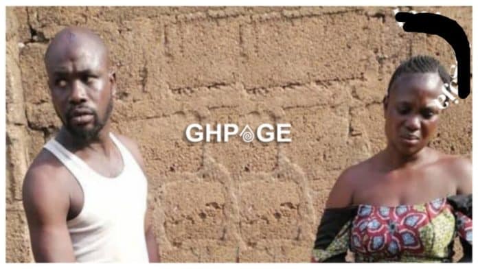 Couple caught with human head, hands and other body parts