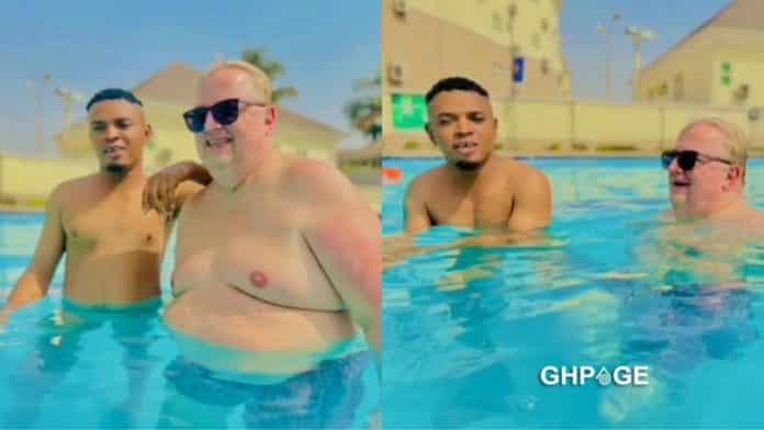 22-year-old guy shares a video of himself and his 62-year-old white boyfriend; Set to marry him soon (Video)