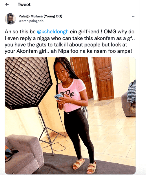 "Your girlfriend looks like akonfem "- Archipalago blast kwadwo sheldon