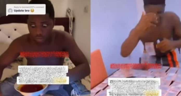 17-year-old sakawa who has been given 12 years to spend 10 billion boy cries and begs for help (Video)