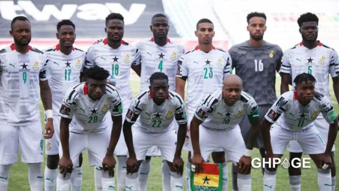 Ghana lineup against Nigeria