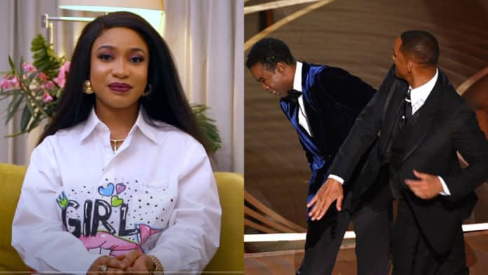 Tonto Dikeh reveals what she would have done if she were in Chris Rock's position