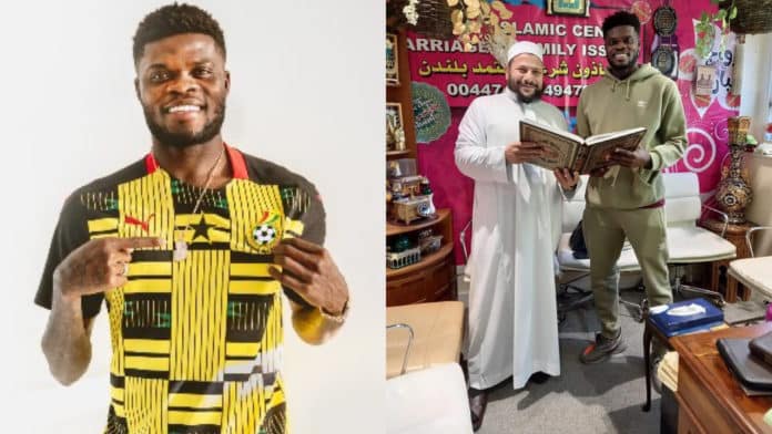 Ghanaian midfielder Thomas Partey converts to Islam