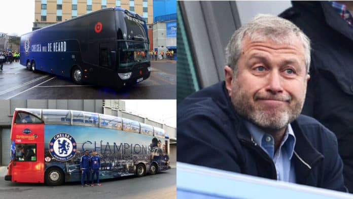 Chelsea stranded as they're unable to buy fuel for team bus following freezing of credit card