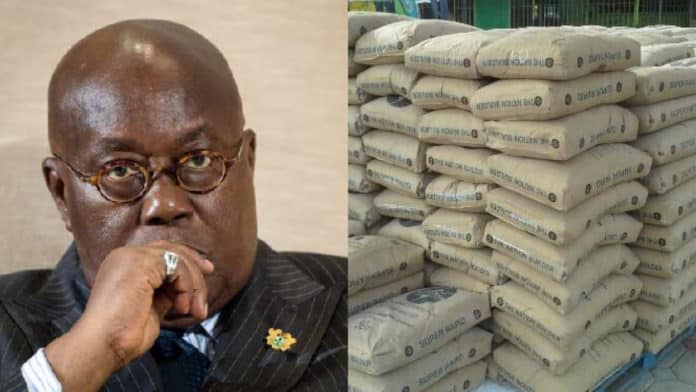 Price for a bag of cement is expected to hit GH¢55 and GH¢60 from next week