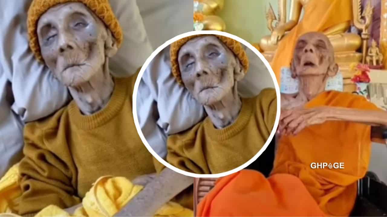 Rare video of the oldest person in the world who is 399 years old