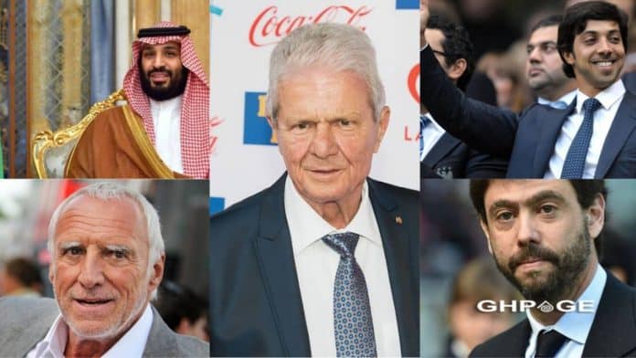 Top 10 richest football club owners