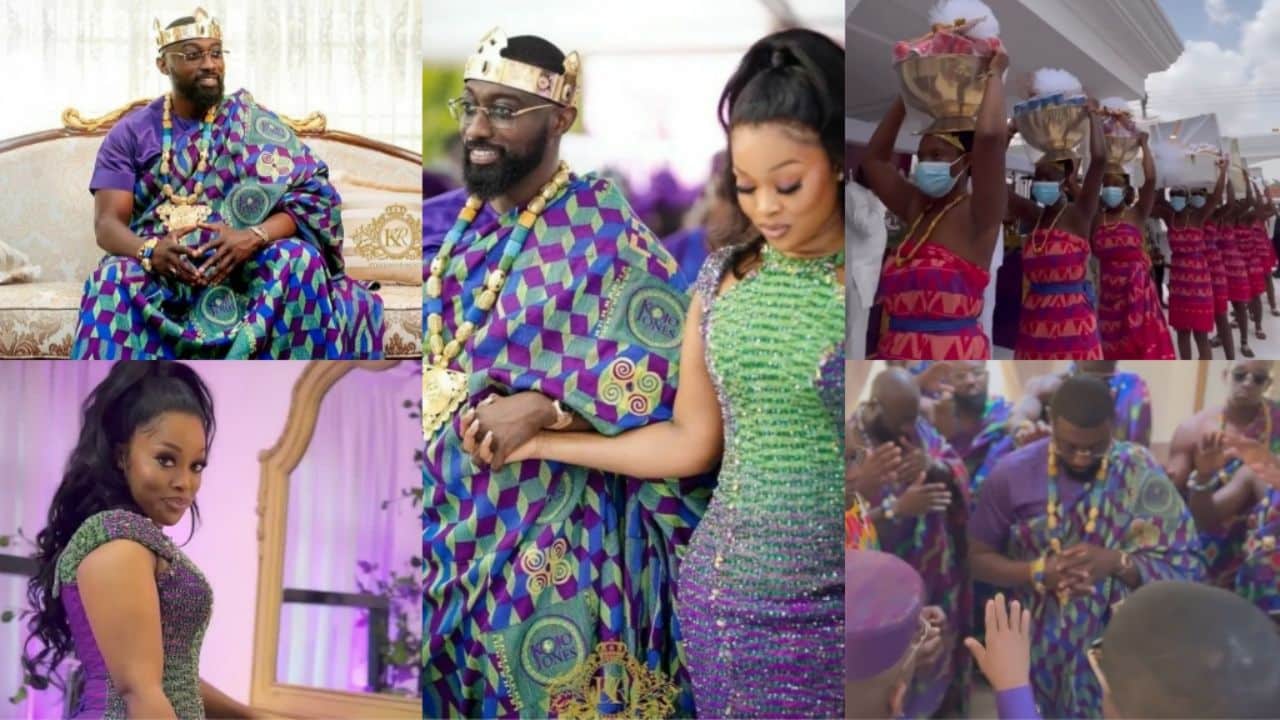 Full video of Kojo & Racheal Jones' traditional wedding