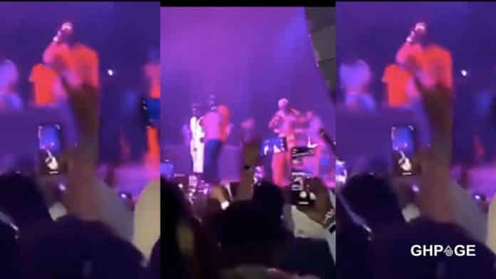 Sarkodie makes a surprise appearance to perform at Kuami Eugene and KIDI's 02 Arena concert