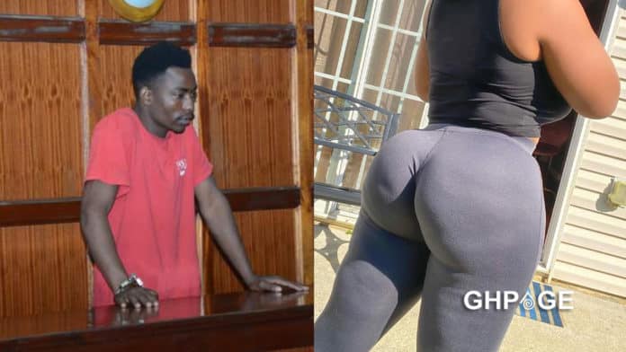 man in court for touching woman's butt