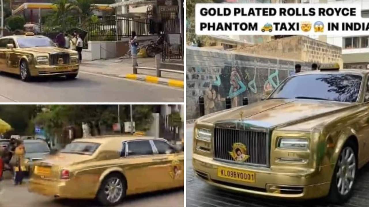 RollsRoyce Phantom Petra Gold Image