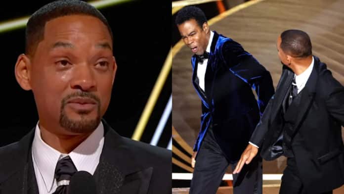 Will Smith receives 10-year ban for slapping Chris Rock
