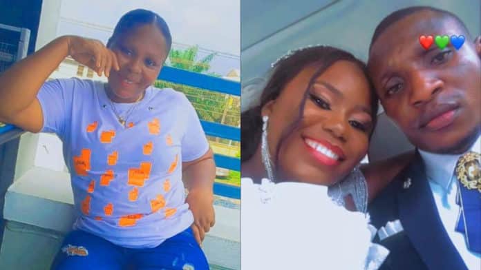 Lady cries as fiance of 6 years marries without her knowledge, shares photos Lady cries as fiance of 6 years marries without her knowledge, shares photos